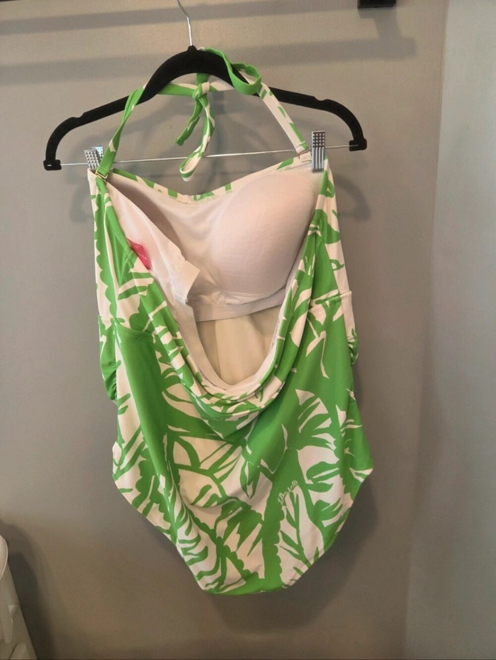 Lilly Pulitzer for Target Women's Palm Leaf One Piece - Picture 2 of 5